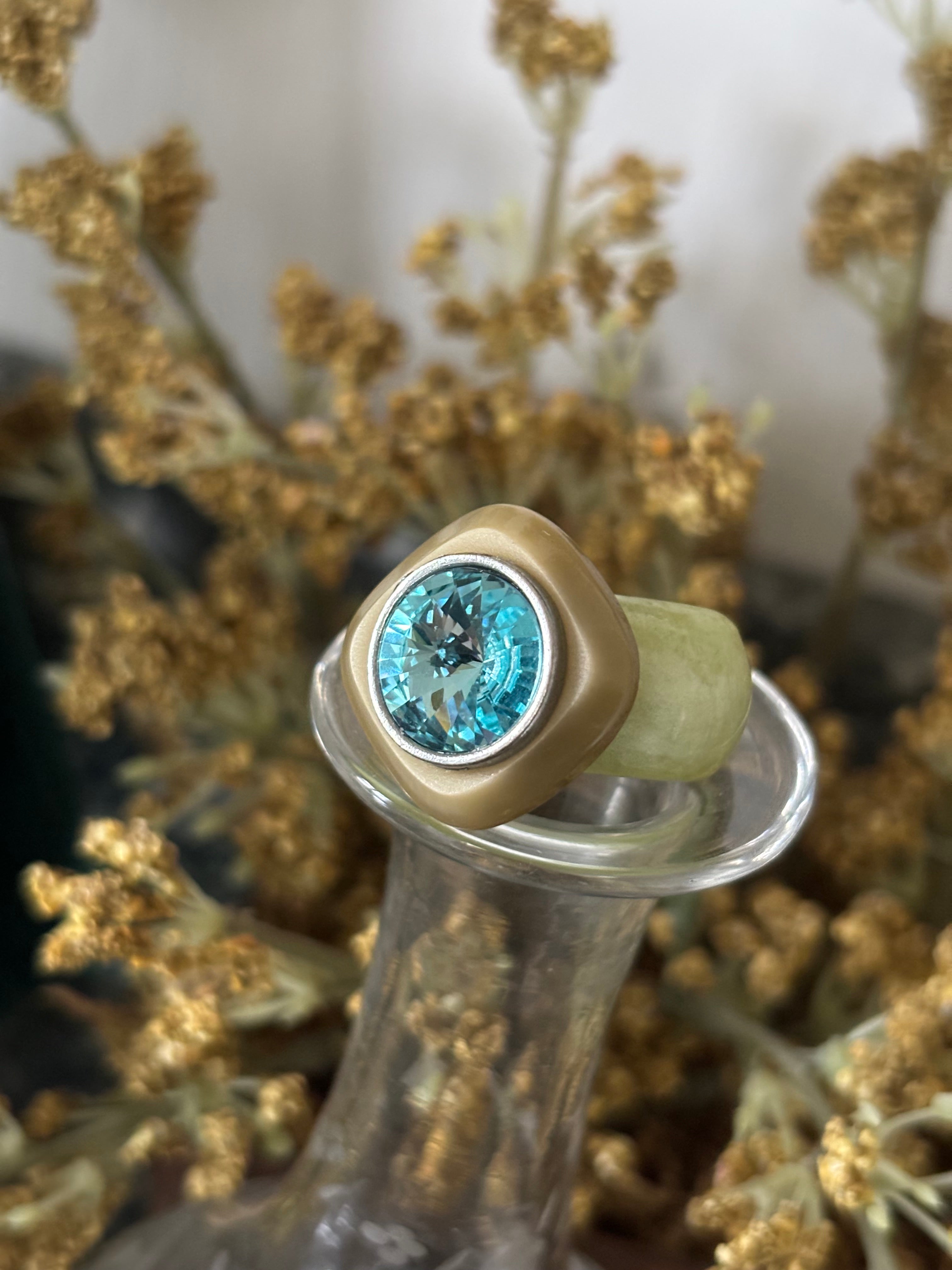 Orb ring - Meadow (size 6)