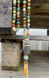 BeachComber knotted necklace