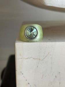 Orb ring - Mod Series / Kiwi (size 8)