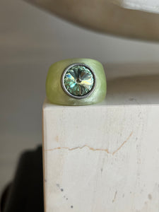 Orb ring - Mod Series / Kiwi (size 8)