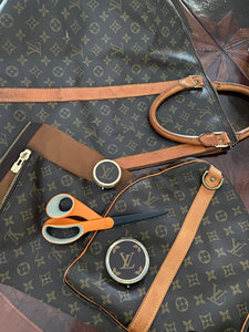Upcycled My LOUIS VUITTON Canvas Bag with THESE 