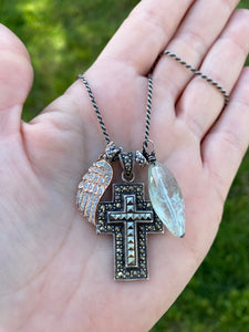 Wing & a Prayer necklace