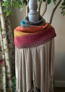 Autumn Ombre - A Tunisian Scarf Pattern - I Can Crochet That