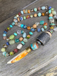 BeachComber knotted necklace
