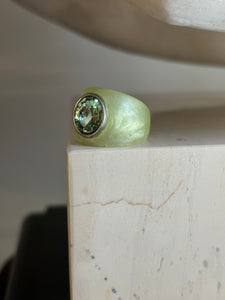 Orb ring - Mod Series / Kiwi (size 8)