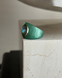 Orb ring - Mod Series / Verde (size 8)