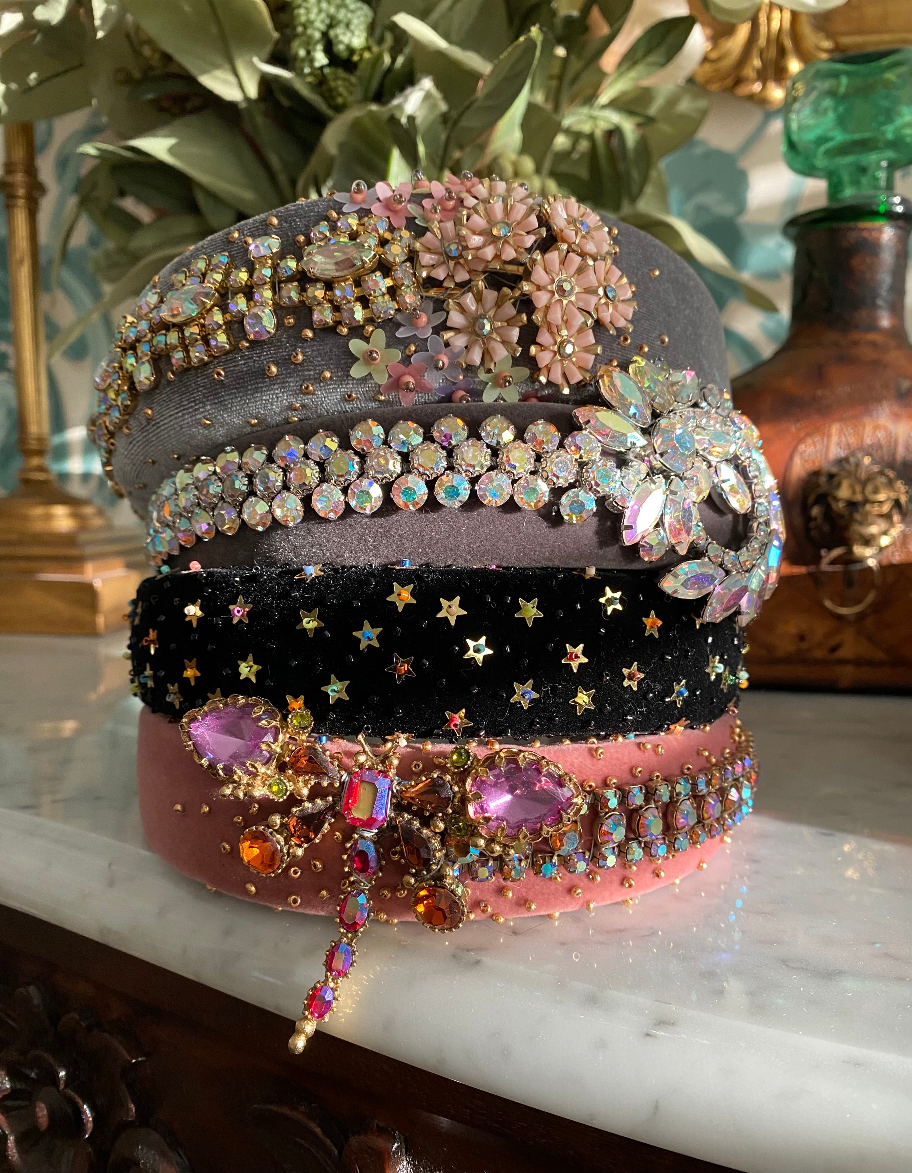 Beaded headband - StarGazer