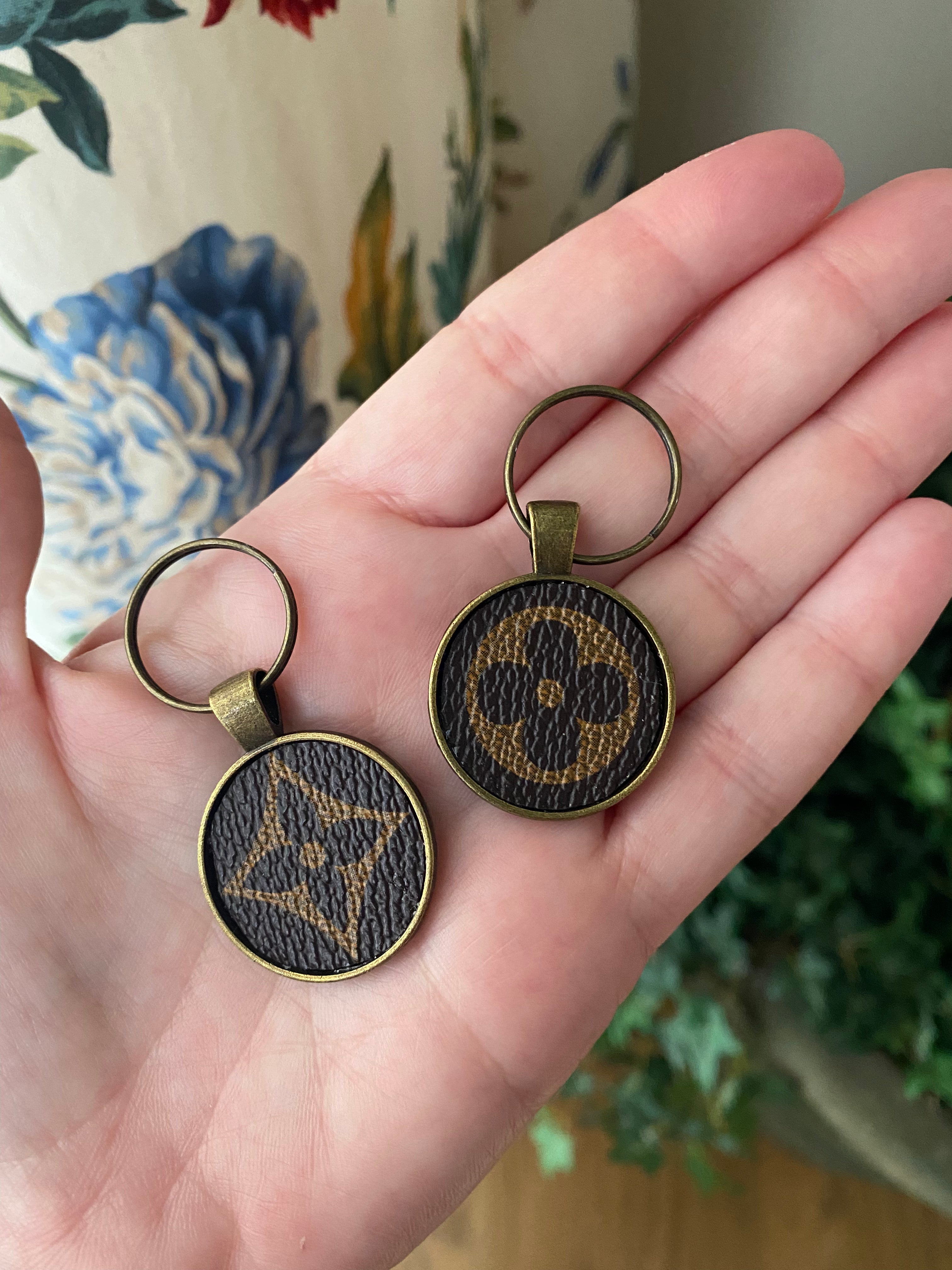 gold lv charms