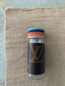Repurposed ZERO WASTE Louis Vuitton glass vial #9 – slashKnots
