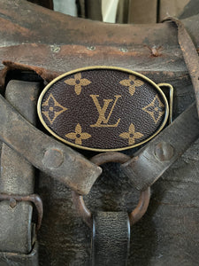 Refurbished Louis Vuitton Rectangle Belt Buckle